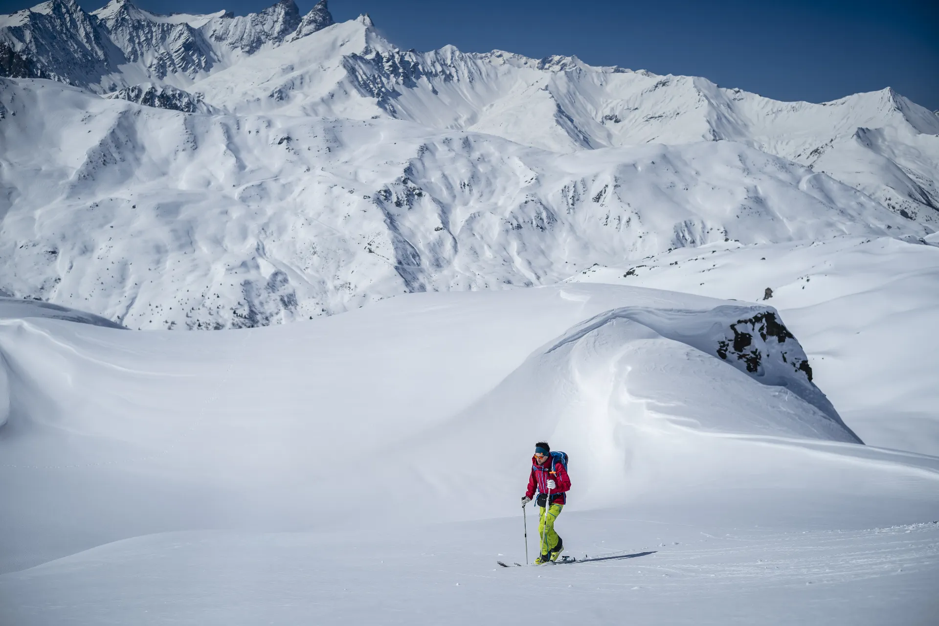 st&aring; p&aring; ski i vinteren