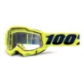 100% Accuri 2 Enduro Mtb Briller, Fluo / yellow, Clear Mirror/CAT0