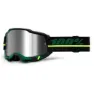 100% Accuri 2 Overlord Briller, Black, Silver Mirror/CAT3