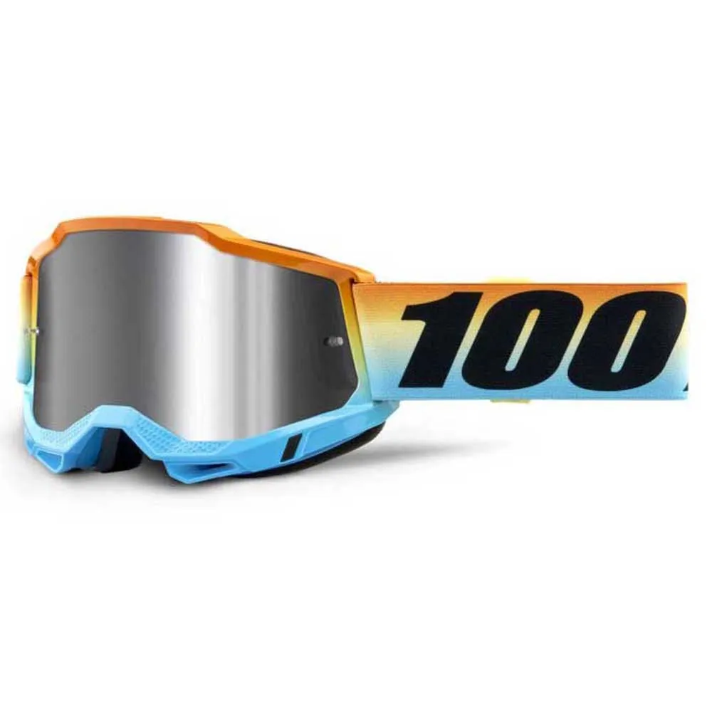 100% Accuri 2 Sunset Briller, Multicolor, Silver Flash Mirror/CAT3
