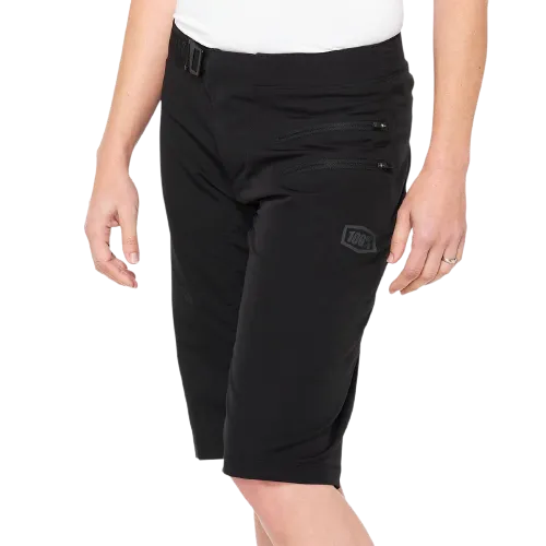 100% Airmatic Svart Shorts Dame