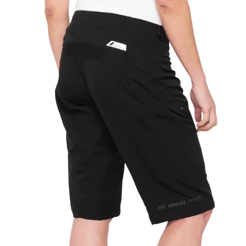 100% Airmatic Svart Shorts Dame