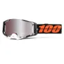 100% Armega Blacktail Briller, Black, Hiper Silver Mirror/CAT3