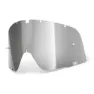 100% Barstow Erstatningslinser, Silver mirror, Silver Mirror/CAT3