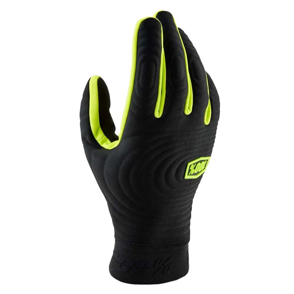100% Brisker Xtreme Hansker, Black / fluo yellow 100% Brisker Xtreme Hansker, Black / fluo yellow
