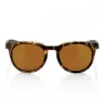 100% Campo Polariserte Solbriller, Soft tact havana, Bronze Peakpolar/CAT3