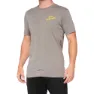 100% Dakota Kortarmet T-skjorte, Heather grey, XL