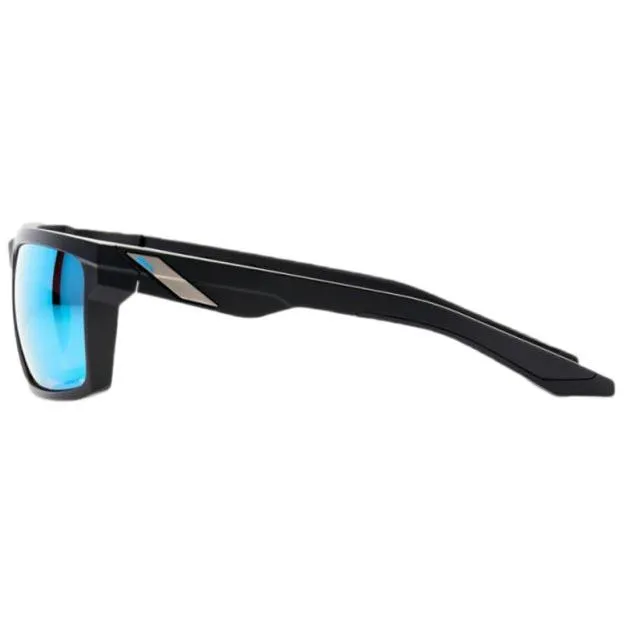 100% Daze Speilbriller, Matte black, Hiper Blue Multilayer Mirror/CAT3