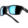 100% Daze Speilbriller, Matte black, Hiper Blue Multilayer Mirror/CAT3