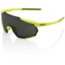 100% Eyewear Racetrap Soft Tact, Banana black mirror lens