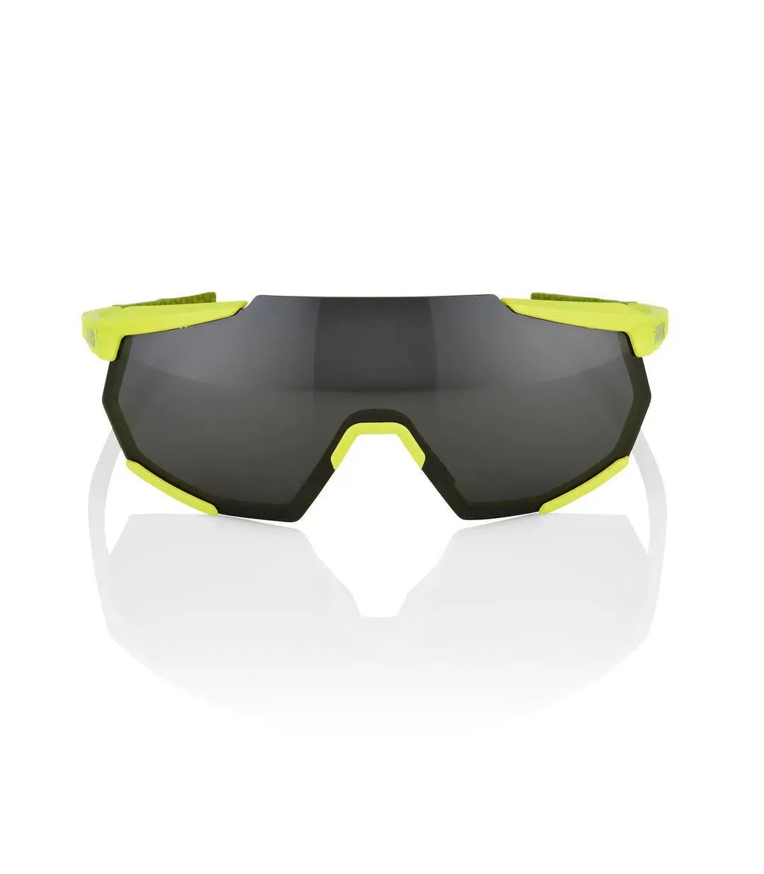 100% Eyewear Racetrap Soft Tact, Banana black mirror lens