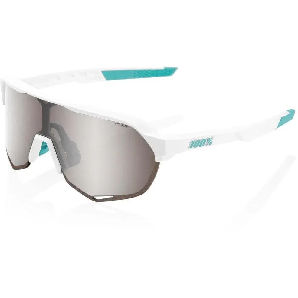 100% Eyewear S2 BORA Hans Grohe Team White, Hiper silver mirror