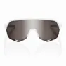 100% Eyewear S2 BORA Hans Grohe Team White, Hiper silver mirror