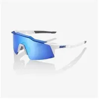 100% Eyewear Speedcraft SL Matte White/Metallic Blue
