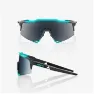 100% Eyewear Speedcraft Soft Tact Celeste Green/Cement Grey, Black mirror len