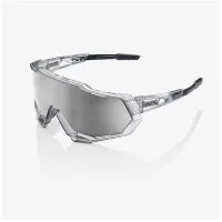 100% Eyewear Speedtrap Matte Translucent Crystal Grey
