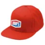 100% Icon Flexfit Cap, Red