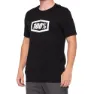 100% Icon Kortarmet T-skjorte, Black, S