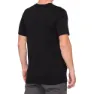 100% Icon Kortarmet T-skjorte, Black, S