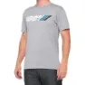 100% Motorrad Kortarmet T-skjorte, Grey, M
