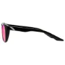 100% Osfa 6 Speilbriller, Polished black, Purple Multilayer Mirror/CAT3