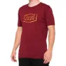 100% Phantom Kortarmet T-skjorte, Brick, XL