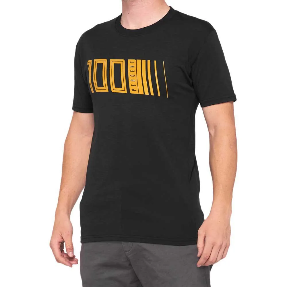 100% Pulse Kortarmet T-skjorte, Black, XL 100% Pulse Kortarmet T-skjorte, Black, XL