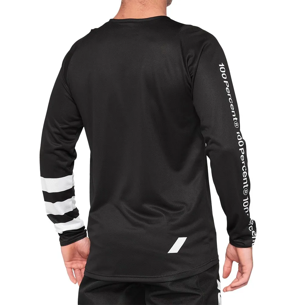 100% R-core Langarmet T-skjorte, Black / white, S 100% R-core Langarmet T-skjorte, Black / white, S