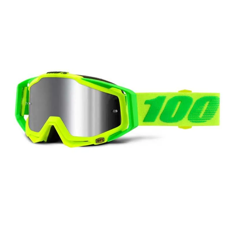 100% Racercraft Plus Mirror Briller, Sour soul, Injected Silver Flash Mirror/CAT3 100% Racercraft Plus Mirror Briller, Sour soul, Injected Silver Flash Mirror/CAT3