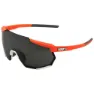 100% Racetrap Speilbriller, Soft tact oxyfire, Black Mirror/CAT3