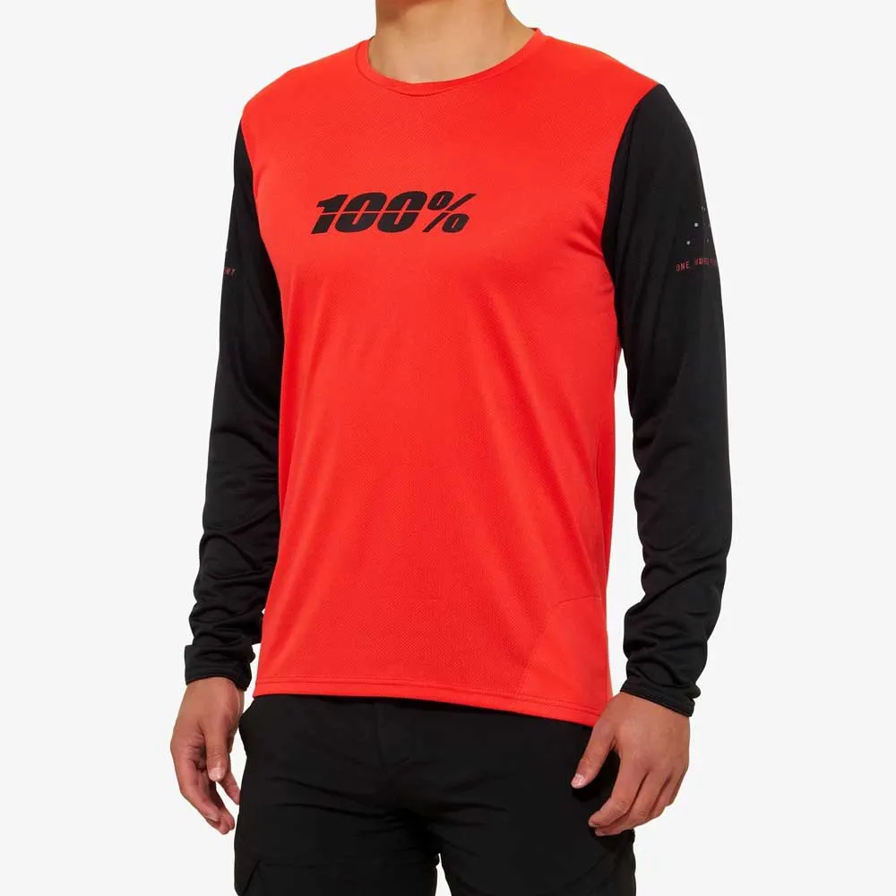 100% Ridecamp Langarmet Enduro-sykkeltrøye