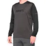100% Ridecamp Langermet Trøye, Black / charcoal, M