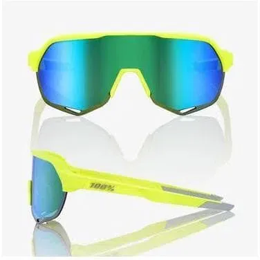 100% Speedcraft Eyewear S2 Matte Flourescent Yellow, Green multilayer mirror lent 100% Speedcraft Eyewear S2 Matte Flourescent Yellow, Green multilayer mirror lent