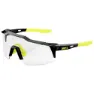 100% Speedcraft Sl Foto Kromatiske Solbriller, Gloss black, Clear-Black Photochromic/CAT1-3