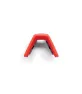 100% Speedcraftt Nose Bridge, White/orange