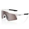 100% Speedtrap Xs Solbriller, Matt white, Blue Multilayer Mirror/CAT3