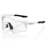 100% Speedtrap Xs Solbriller, Matt white, Blue Multilayer Mirror/CAT3
