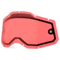 100% Vented Dual Pane Racecraft2/accuri2/strata2 Erstatningslinser