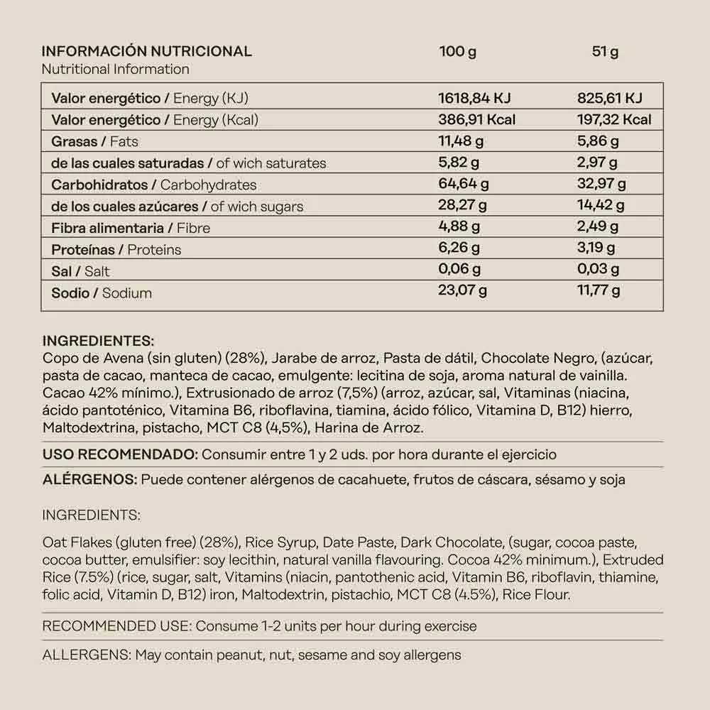 101 Other Level Eske Med Veganske Energibarer Sjokolade Og Pistasj 51g 30 Enheter, One size 101 Other Level Eske Med Veganske Energibarer Sjokolade Og Pistasj 51g 30 Enheter, One size