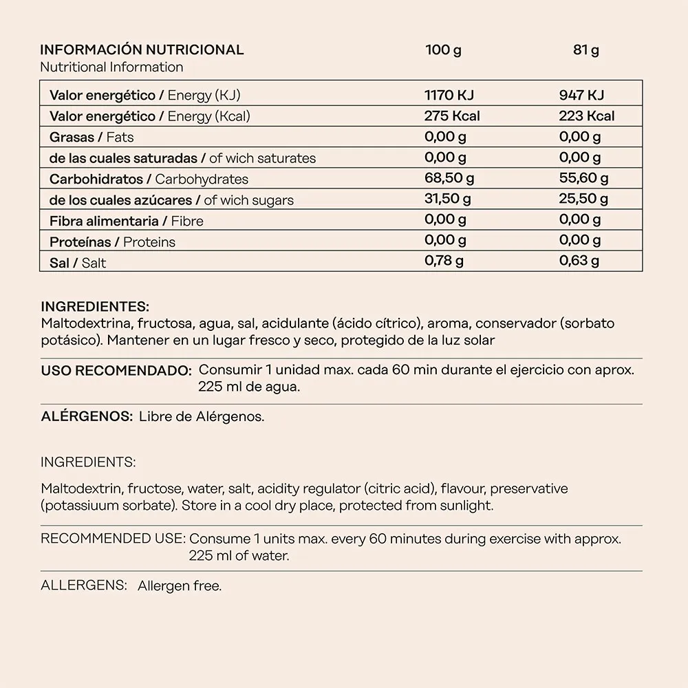 101 Other Level Fructose Gel Level Boks Med Energigeler Hasselnøtt&sjokolade&krem 81g 24 Enheter, One size