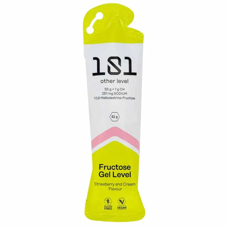 101 Other Level Fructose Gel Level Boks Med Energigeler Jordbær & Lime 81g 10 Enheter, Multicolour, One Size 101 Other Level Fructose Gel Level Boks Med Energigeler Jordbær & Lime 81g 10 Enheter, Multicolour, One Size