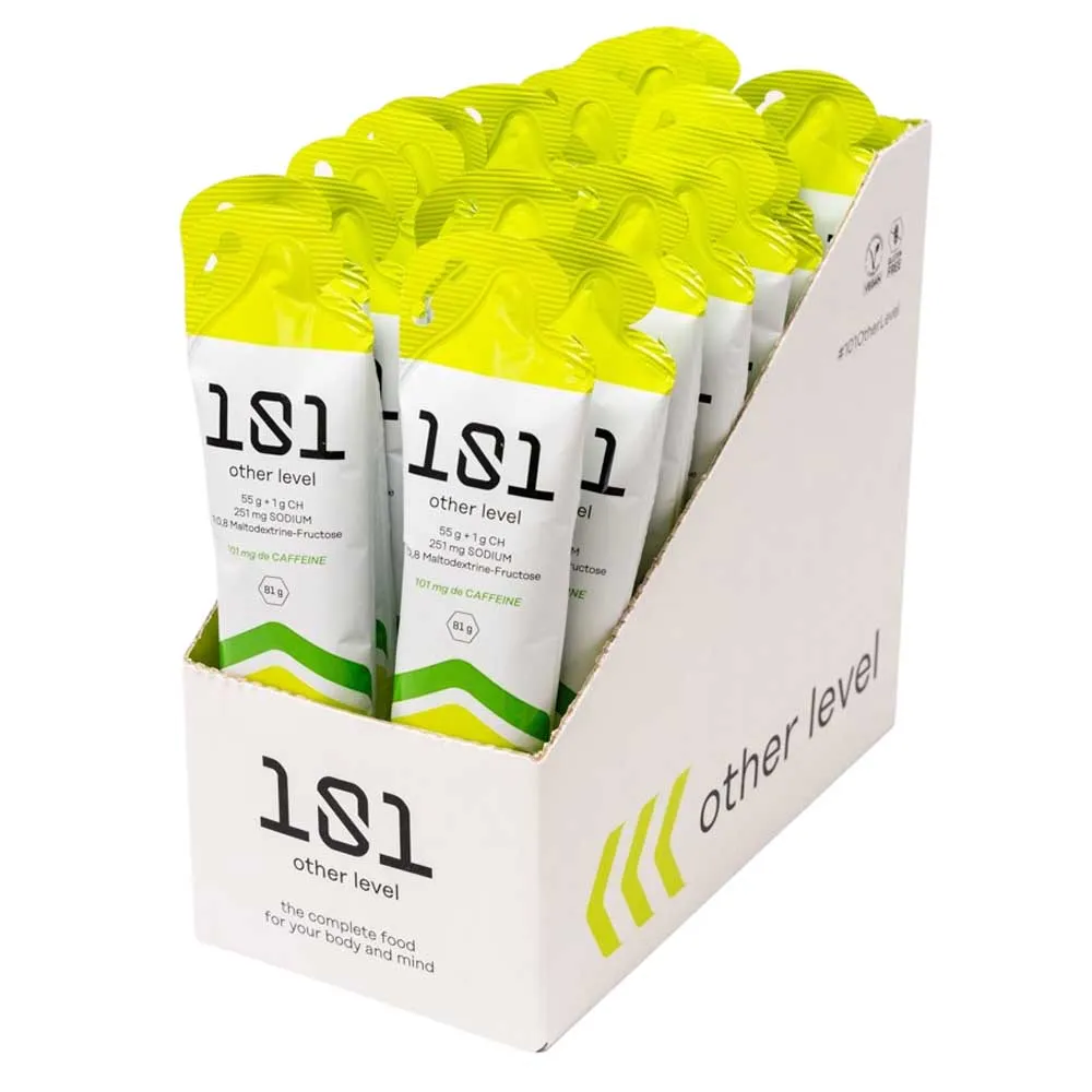 101 Other Level Fructose Level Boks Med Energigeler 81g 24 Enheter, One size