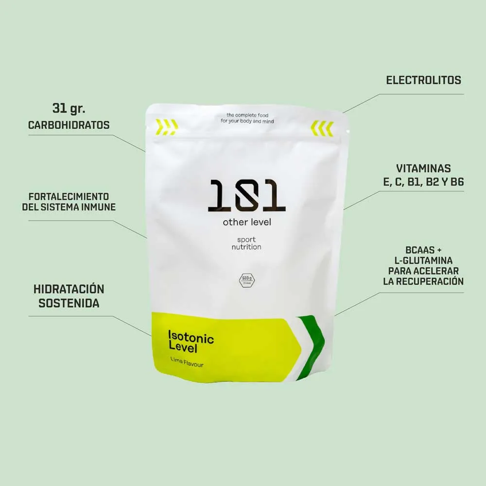 101 Other Level Isotonisk Pulverdrikk Lime 533g, One size