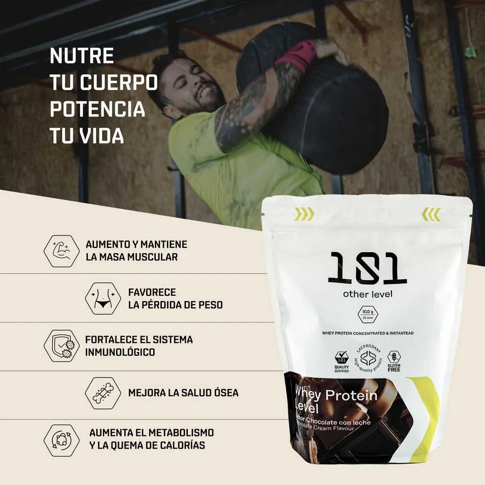 101 Other Level Lacprodan Myseprotein Sjokolade 910g, Multicolour, One Size