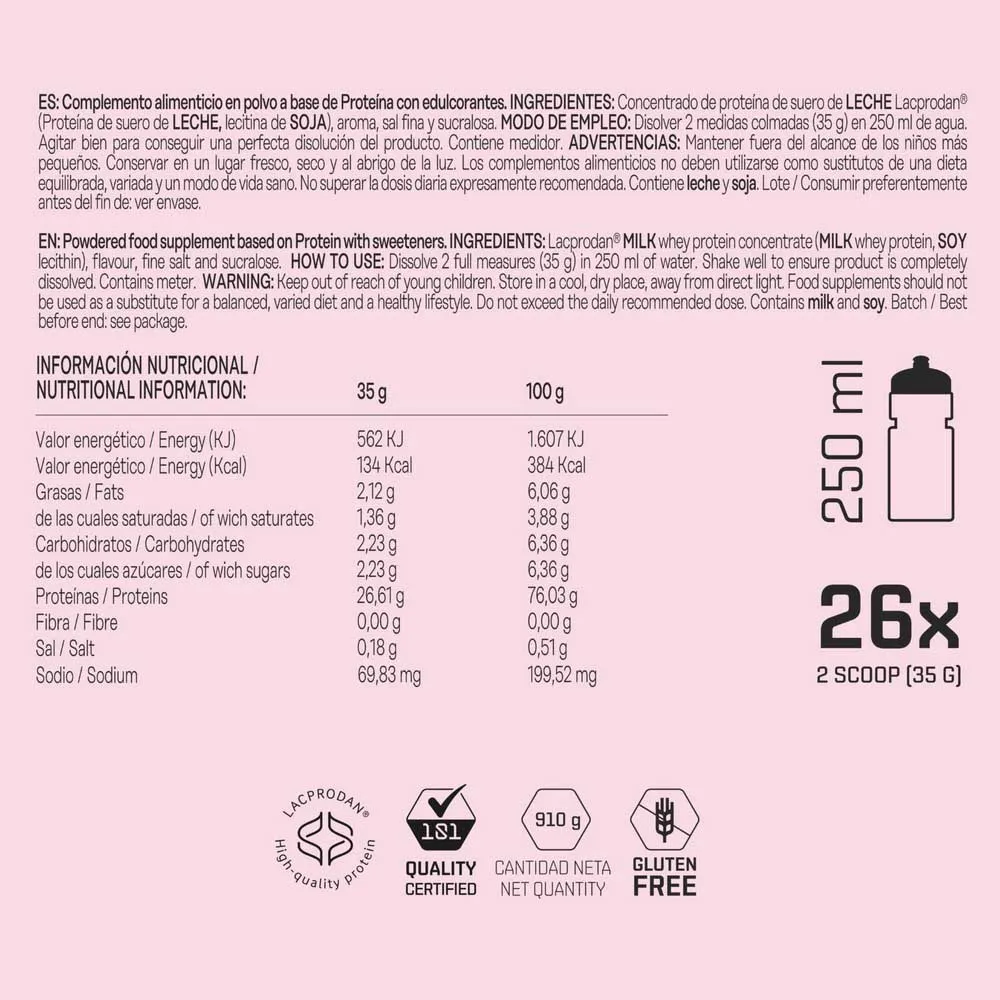 101 Other Level Lacprodan Myseprotein Vannmelon 910g, Multicolour, One Size 101 Other Level Lacprodan Myseprotein Vannmelon 910g, Multicolour, One Size