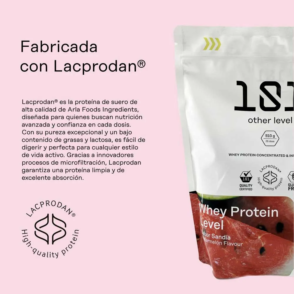 101 Other Level Lacprodan Myseprotein Vannmelon 910g, Multicolour, One Size 101 Other Level Lacprodan Myseprotein Vannmelon 910g, Multicolour, One Size