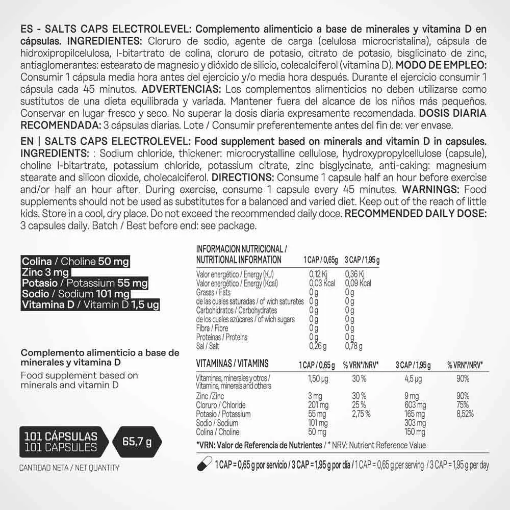 101 Other Level Salts Electrolevel Salt Kapsler 101 Enheter, One size