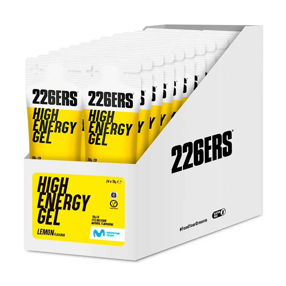 226ERS High Boks Med Energigeler Sitron 76g 24 Enheter Refurbished, Yellow, One Size 226ERS High Boks Med Energigeler Sitron 76g 24 Enheter Refurbished, Yellow, One Size