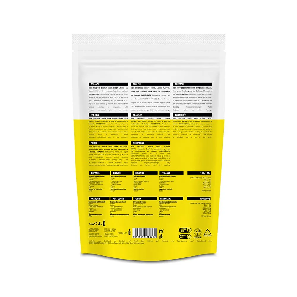 226ERS High Fructose Energidrikkpulver Sitron 1kg, One size