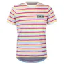 226ERS Hydrazero Stripes Kortarmet T-skjorte male, White